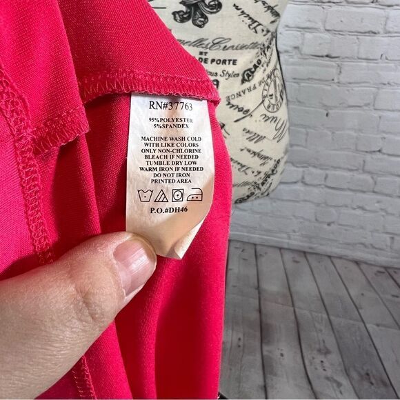 PGA Tour Golf Polo Women’s Size Medium Barbie Pink - Picture 6 of 7